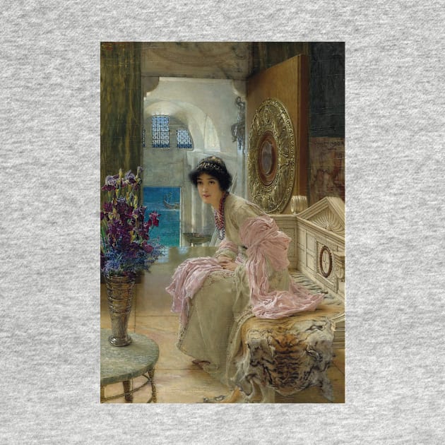 Watching And Waiting by Lawrence Alma-Tadema by Classic Art Stall